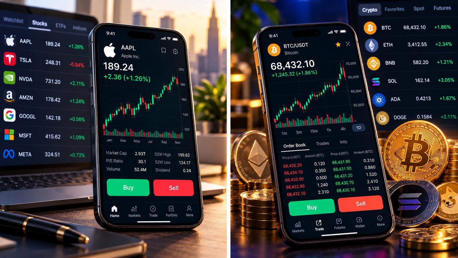 Velarenta GPT — desktop and mobile trading terminal